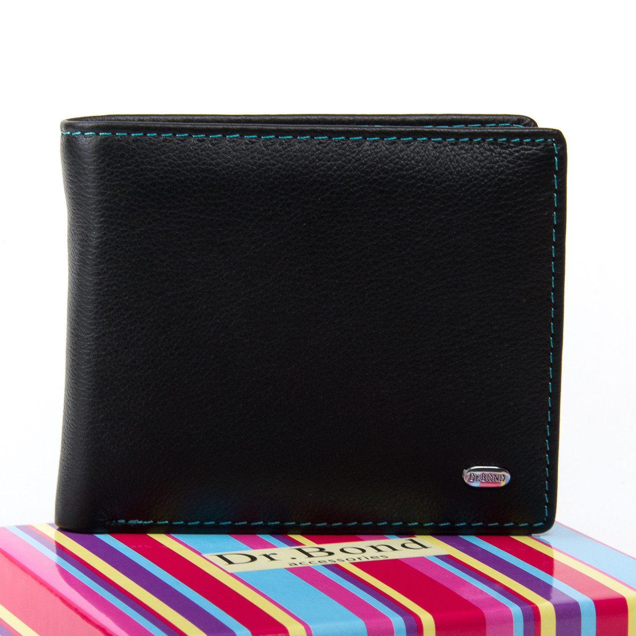 

Кошелек Rainbow кожа DR. BOND WRN-6 черный