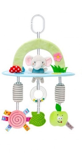 

​Погремушка на коляску / Кроватка Jia Yu Toy T168195, полиэстер, 4 Функции, 40*26,5 см