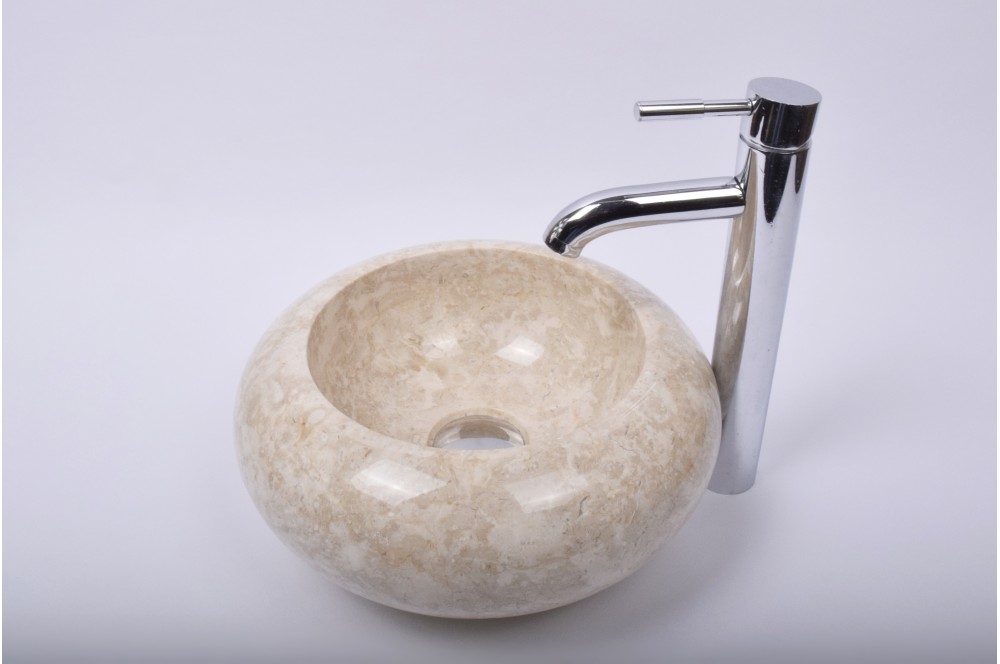 

Кам'яний умивальник CREAM Industar s23-065-9 30 см Круглий