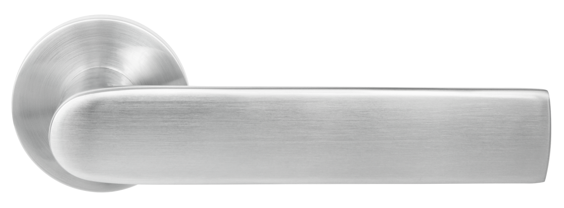 

Ручки дверные на розетке - Матовый хром MVM Z-1801 MC