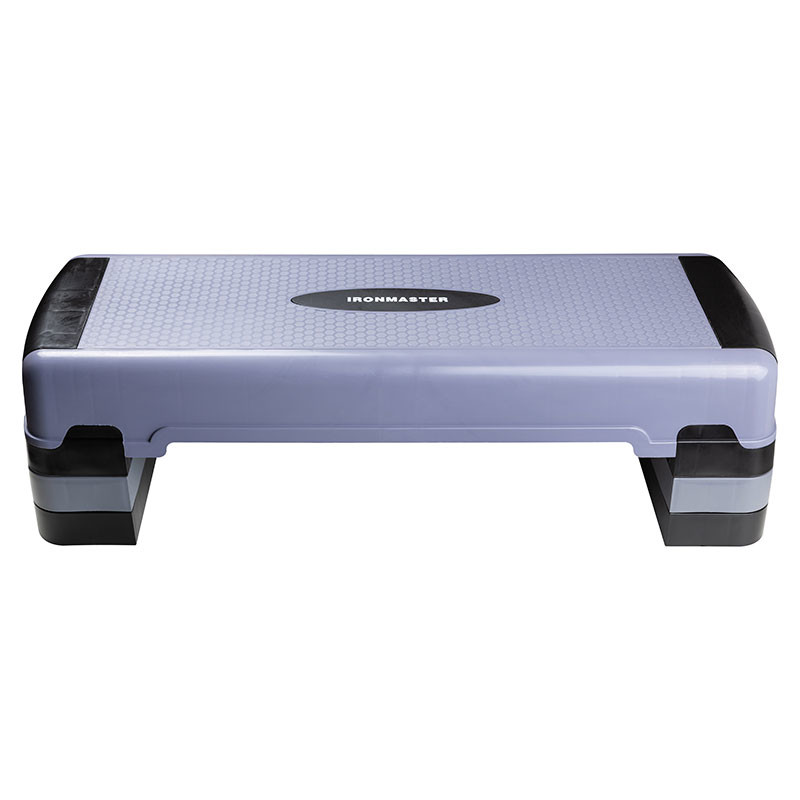 

Степплатформа для фитнеса IronMaster, IR97317, 90 х 32 х 15/21/27см.