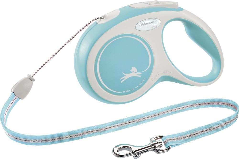 

Поводок рулетка Flexi "New COMFORT" S 8м до 12кг голубой (TX-213104)