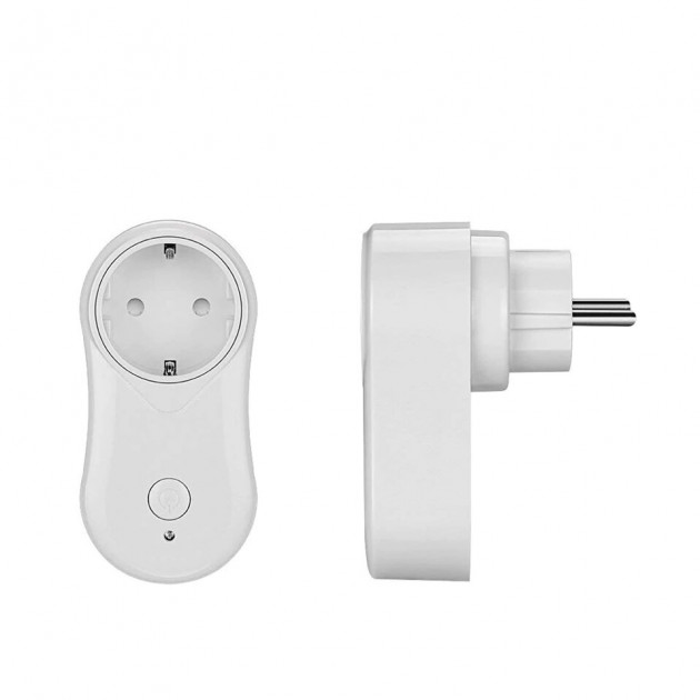 

Умная розетка с WiFi управлением Socket J2 10A Белая