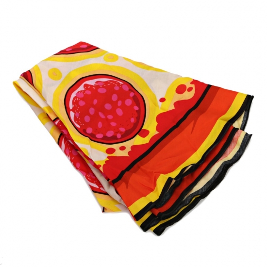 

Пляжный коврик Пицца (Pizza) 143 см