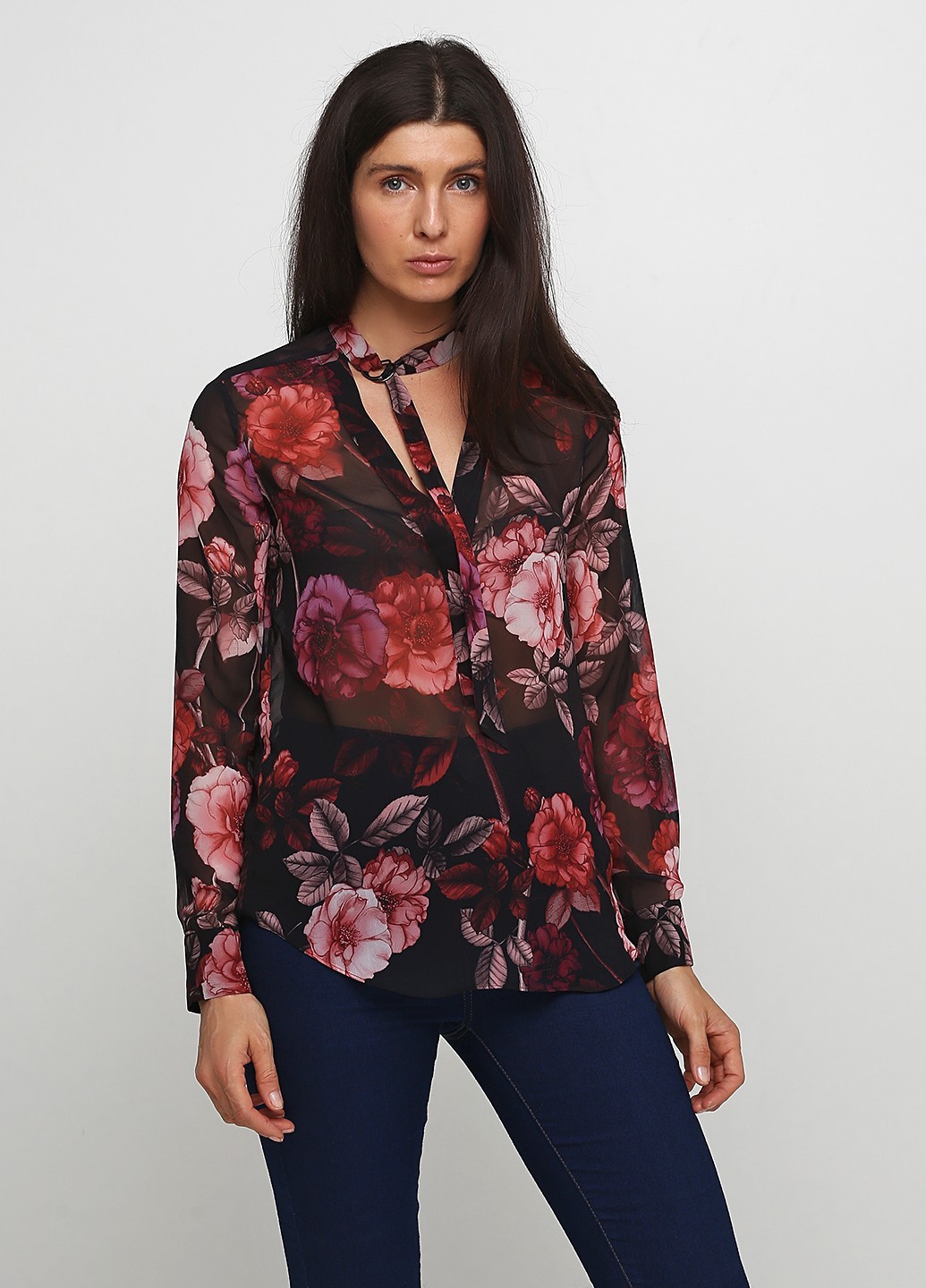 

Блуза Guess By Marciano повсякденна XS коричневий GS0620BL0007