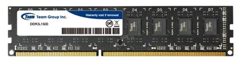 

Оперативная память Team DDR-3 8GB 1600 MHz Elite (TED3L8G1600C1101)