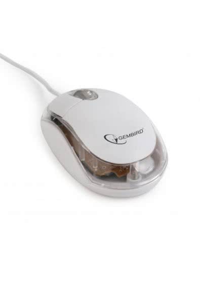 

Миша Gembird MUS-U-01-WT White USB (MUS-U-01-WT)