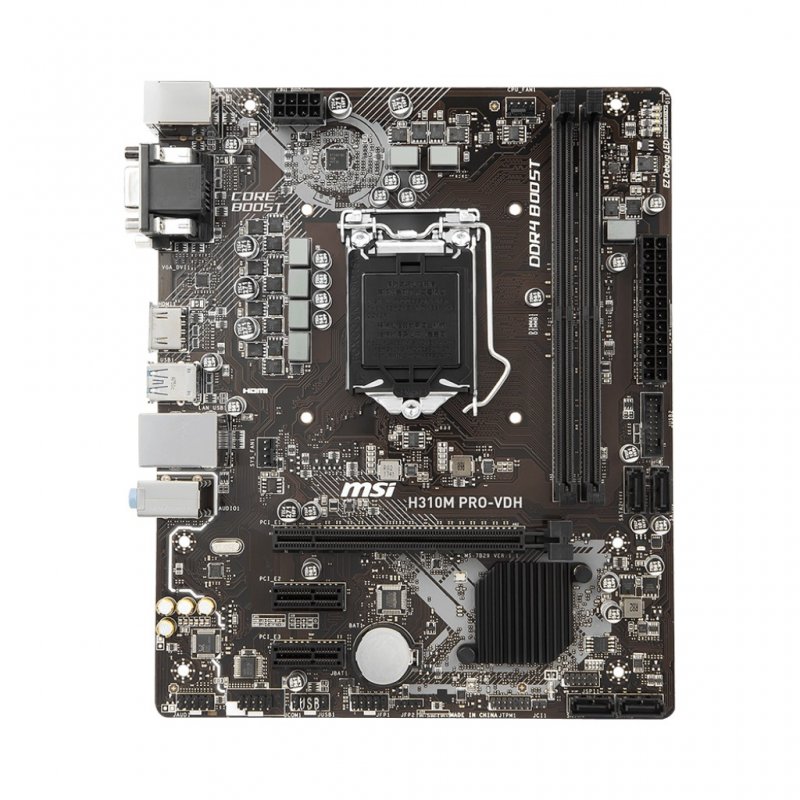 

Материнськая плата MSI H310M PRO-VDH PLUS (H310M PRO-VDH PLUS)