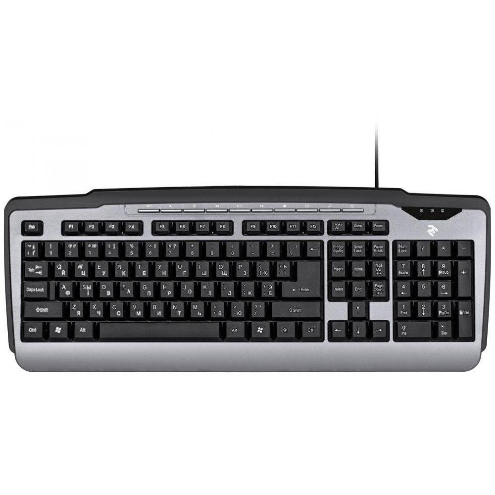 

Клавиатура 2E KM1010 USB Gray (2E-KM1010UB)