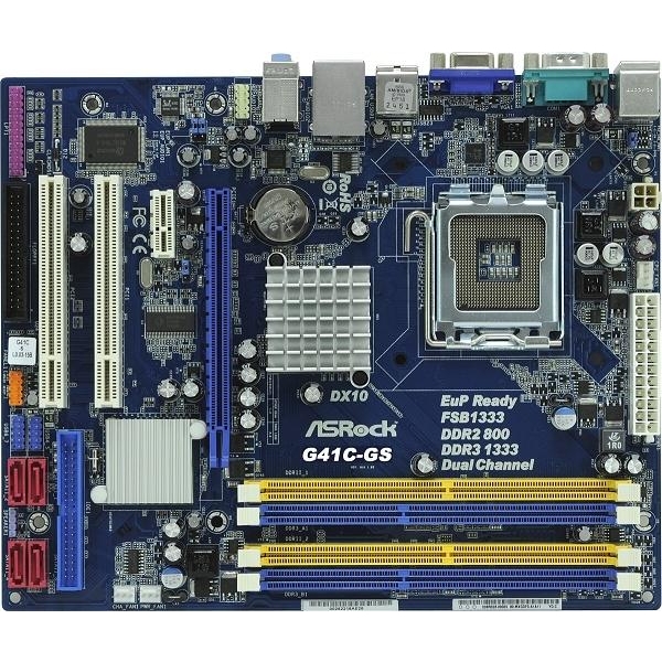 

Материнськая плата ASRock G41C-GS R2.0 (G41C-GS R2.0)