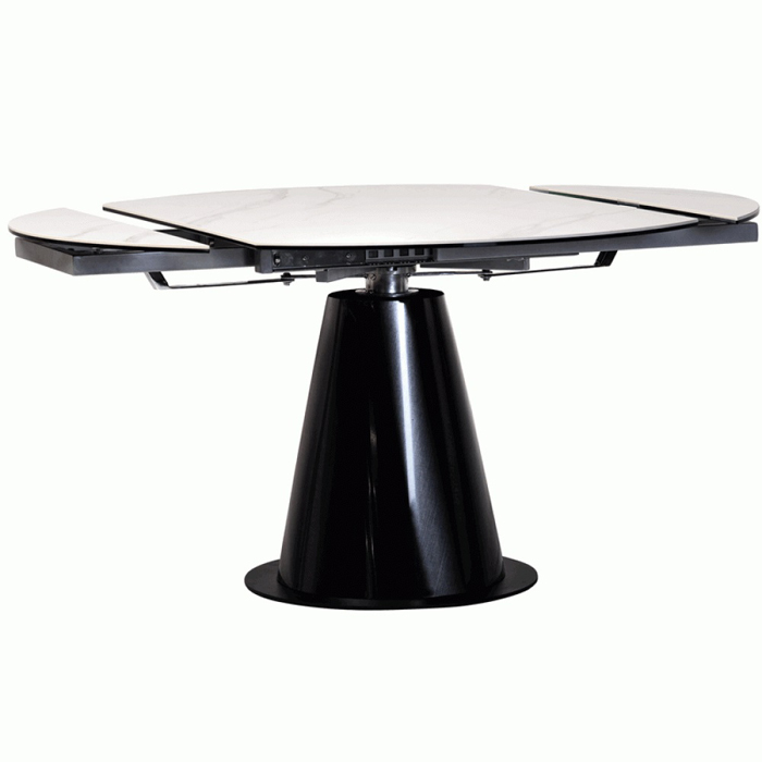 

Стол обеденный Vetro Mebel TML-830 Белый мрамор