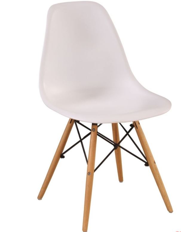 

Стул для кухни Vetro Mebel EAMES CHAIR M-05 Белый