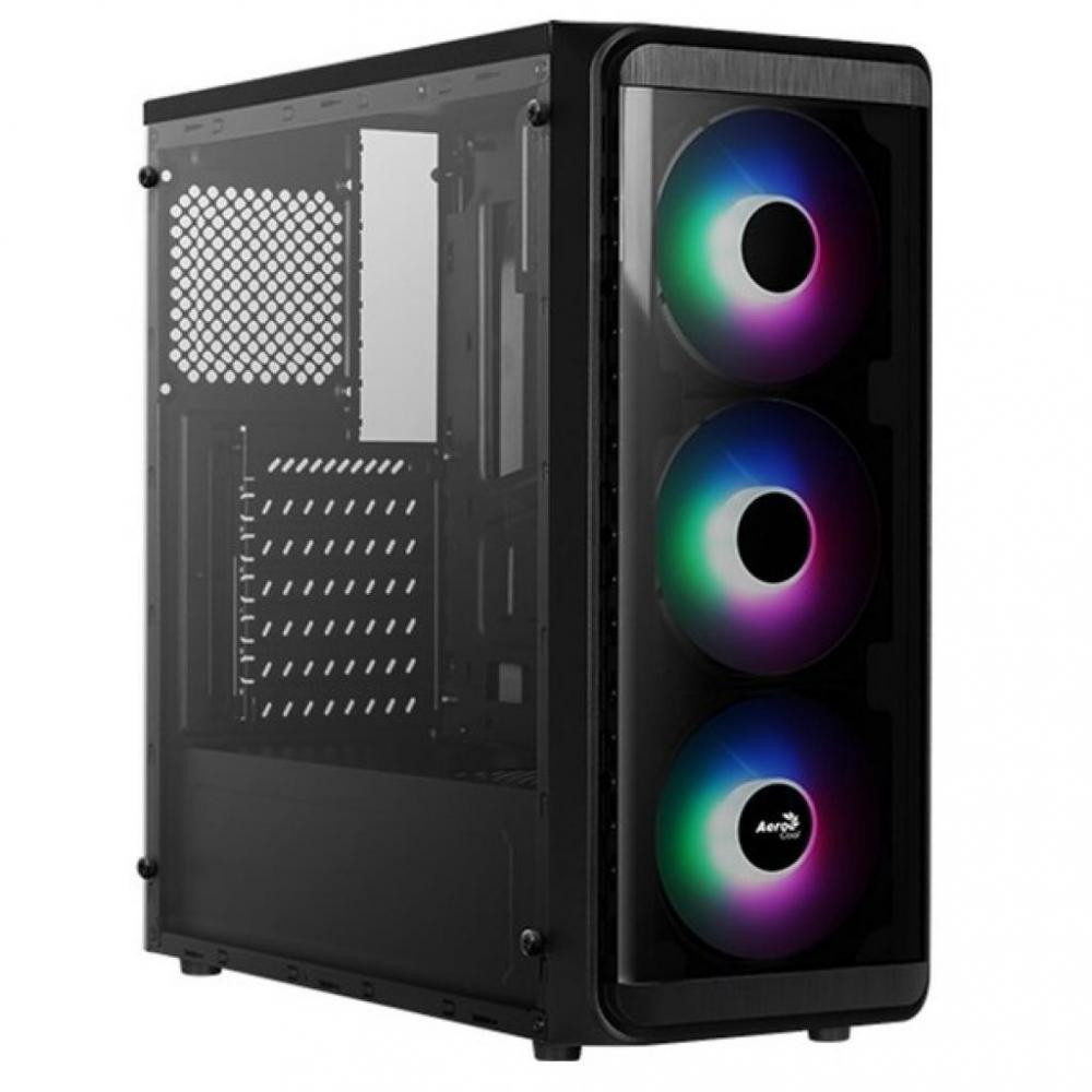 

Корпус AEROCOOL SI-5200 Frost BG Black без БП (SI-5200 Frost BG)