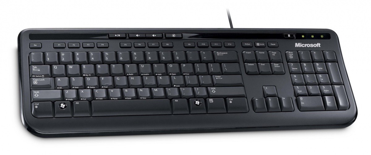 

Провідна клавіатура Microsoft Wired 600 USB RUS (ANB-00018)