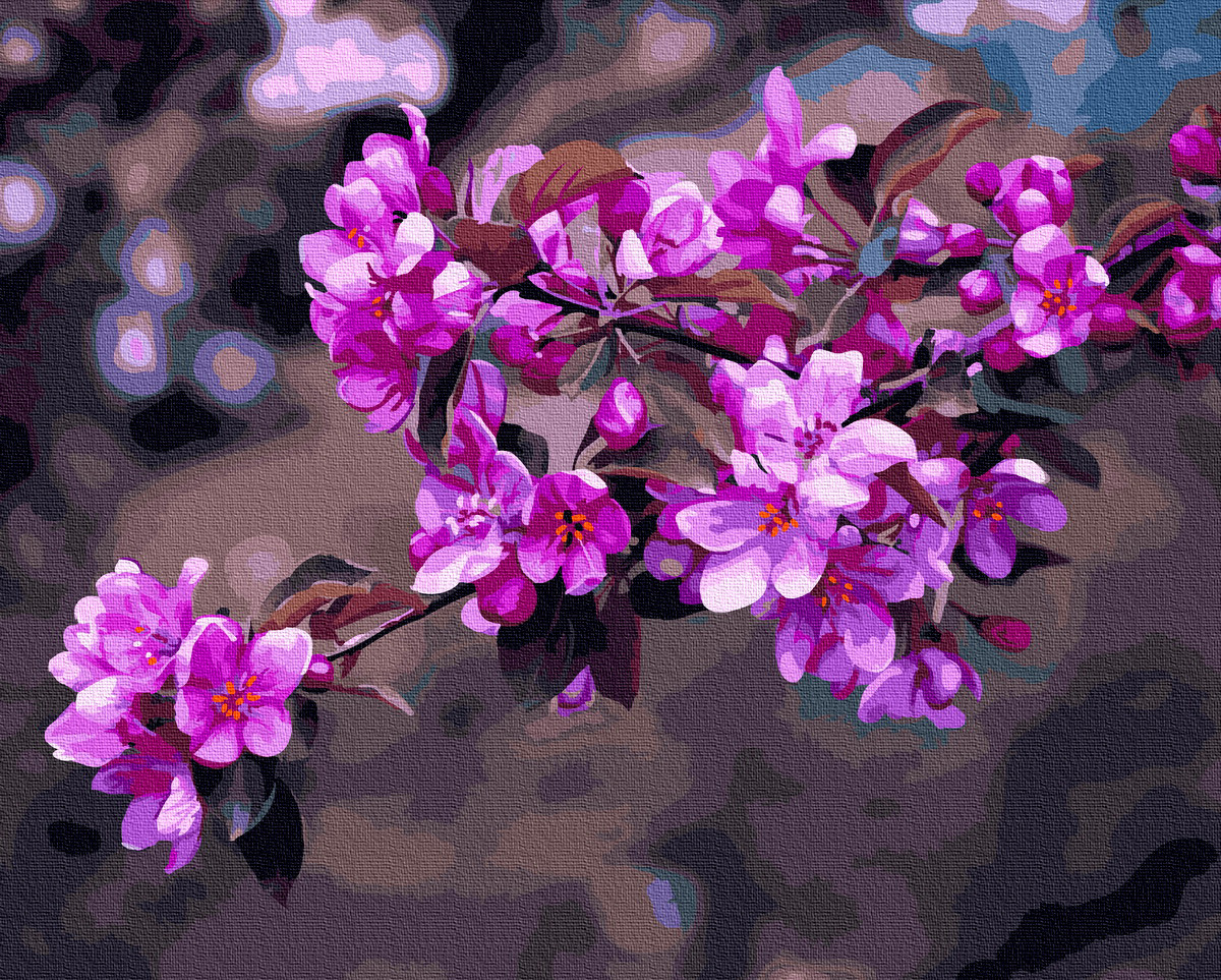 

Картина по Номерам Цветущие ветки 40х50см RainbowArt GX36571