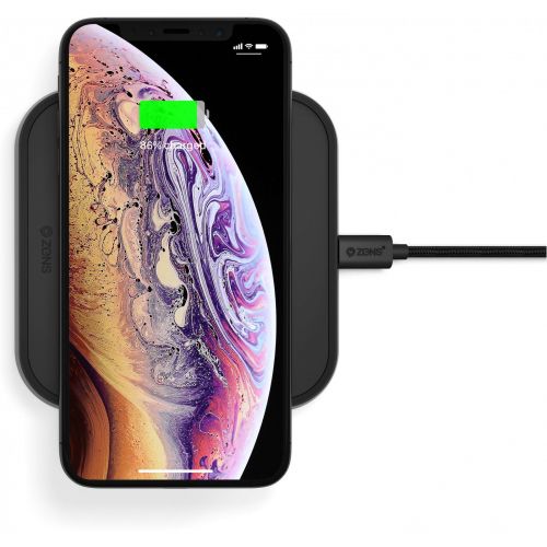

Zens Single Aluminium Wireless Charger 10W Black (ZESC11B/NA)