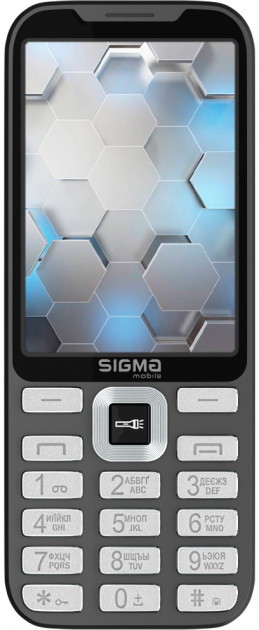 

Мобильный телефон Sigma mobile X-style 35 Screen grey