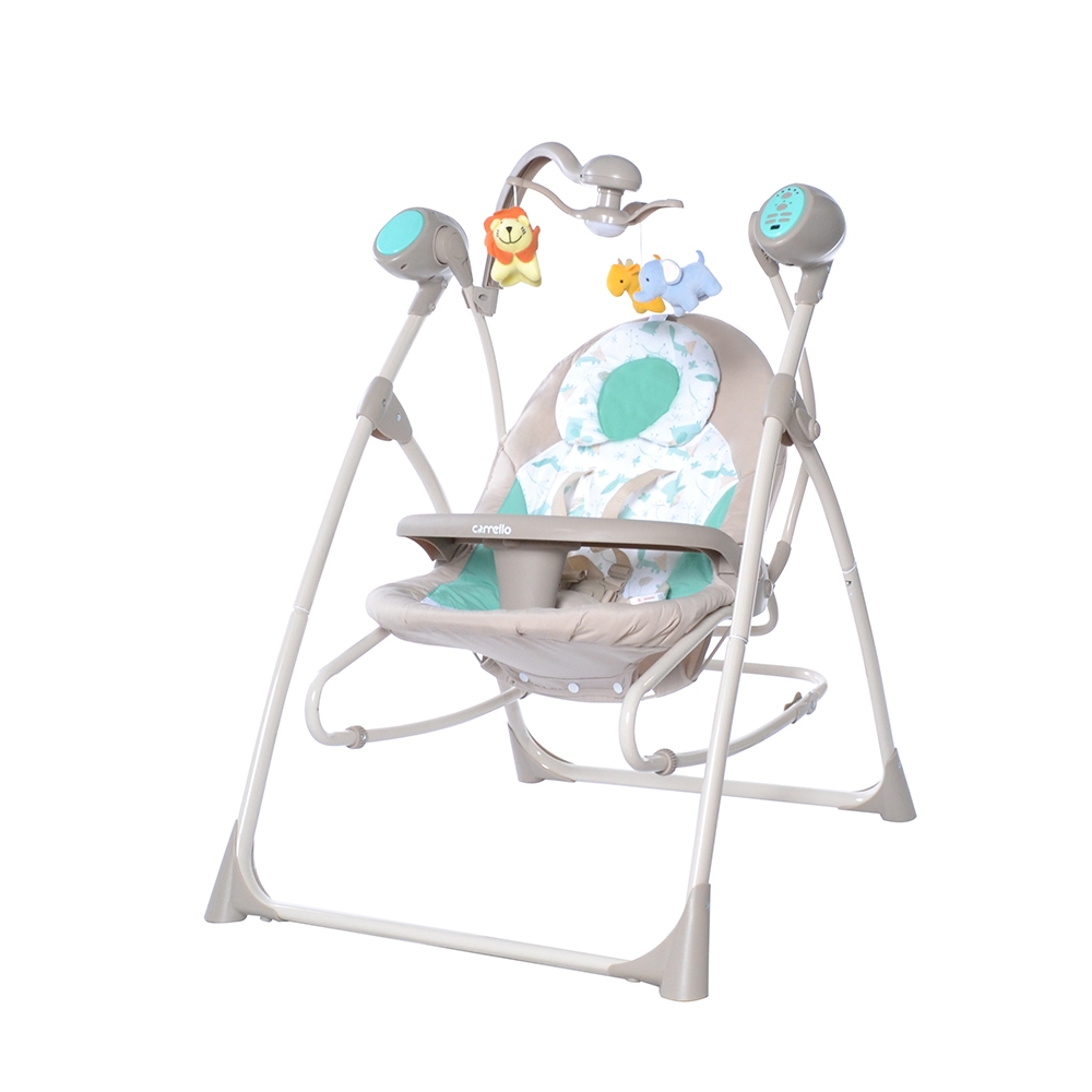 

Колыбель-качели CARRELLO Nanny CRL-0005 Azure Beige