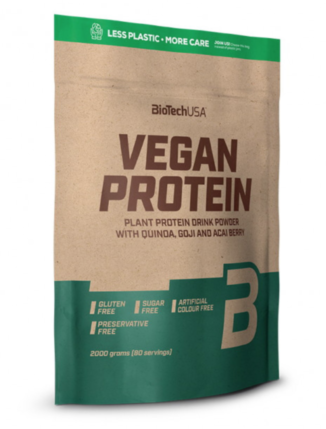 

Протеин Biotech Vegan Protein, 2 кг Банан (3567374)