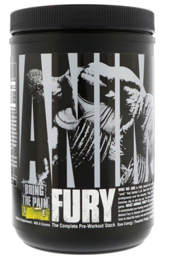 

Предтренировочный комплекс Universal Nutrition Animal Fury 495 грамм Фруктовый пунш (103032)