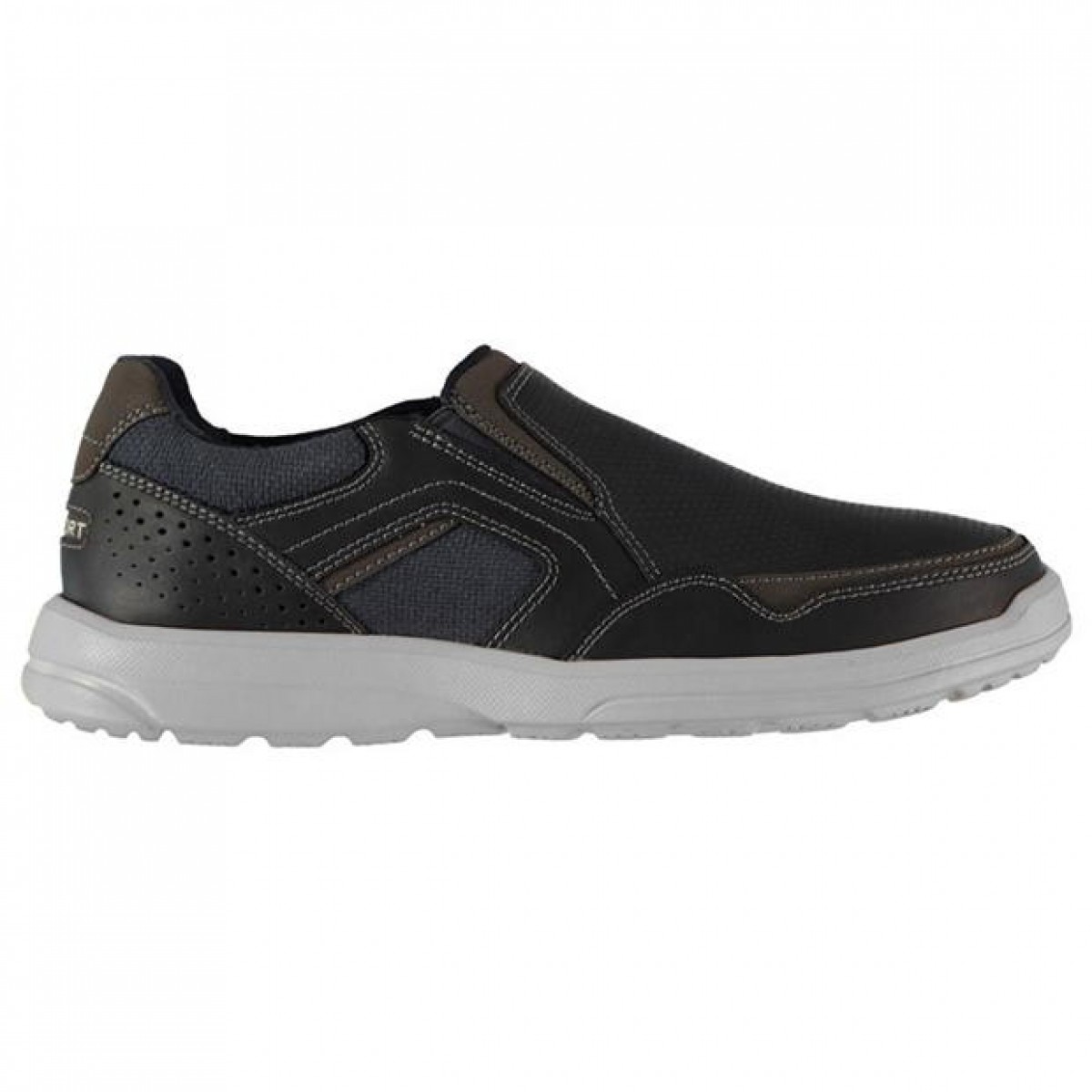 

Слипоны Rockport Welker Casual Slip On Navy W/Canva, 43 (275 мм)