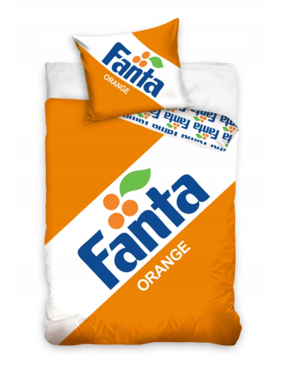 

Подростковое постельное белье Фанта (наволочка+пододеяльник), хлопок, лицензия FANTA orange, 140 x 200 см