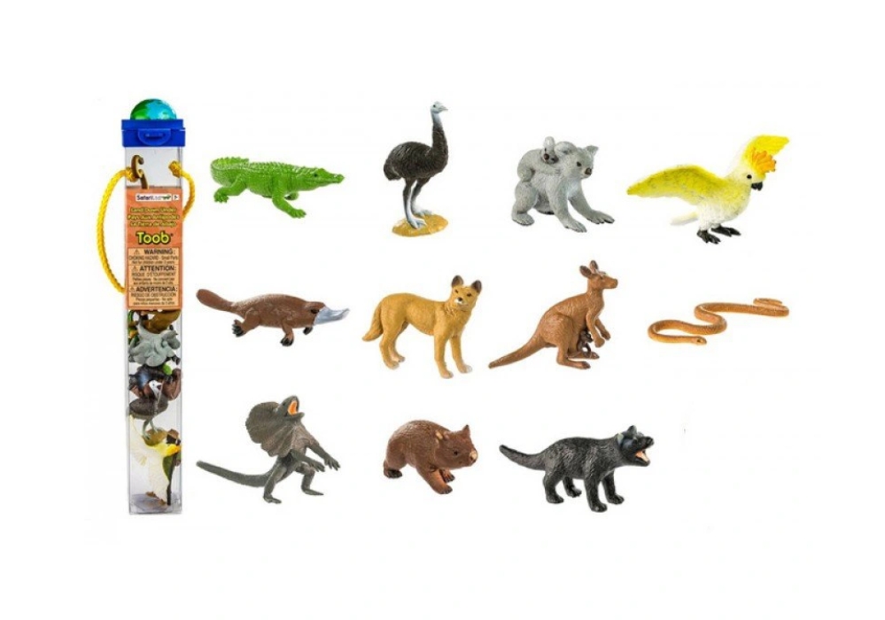 

Набор фигурок Животные Австралии Safari Ltd 11 штук методика Монтессори (S681404)