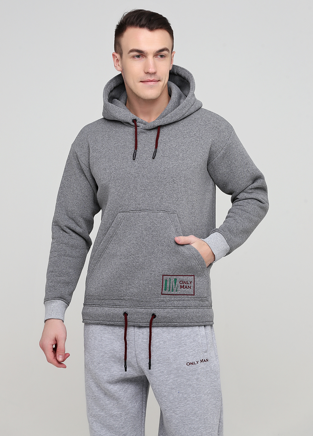 

Худи "Only Man" (95-HU-01-02-Dgrey-2XS)