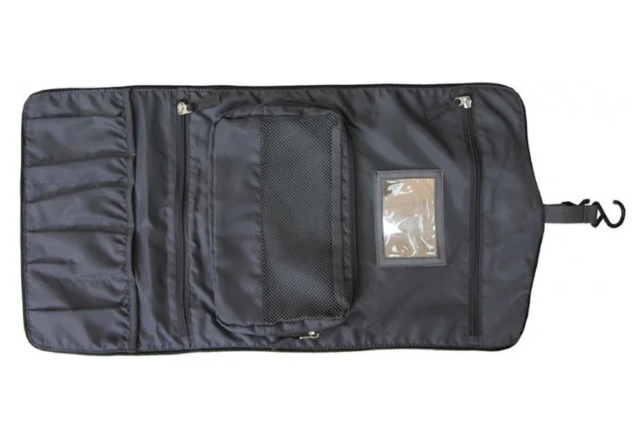 

Косметичка дорожная большая с крючком для подвешивания Tramp TRP-013 31х22 см Black