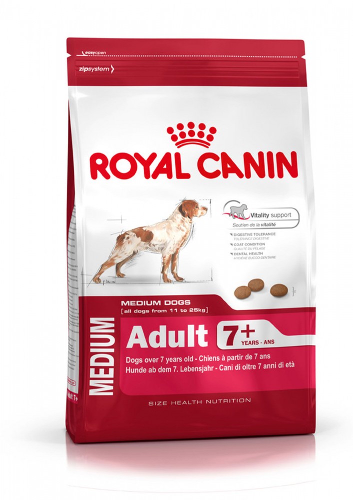 

Корм для пожилых собак средних пород Royal Canin Medium Adult 7+ 15кг (3005150)