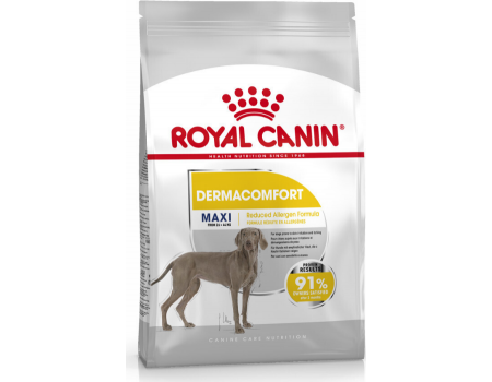Корм для собак крупных размеров при раздражениях кожи и зуде Royal Canin Maxi Dermacomfort 10кг (2444100)