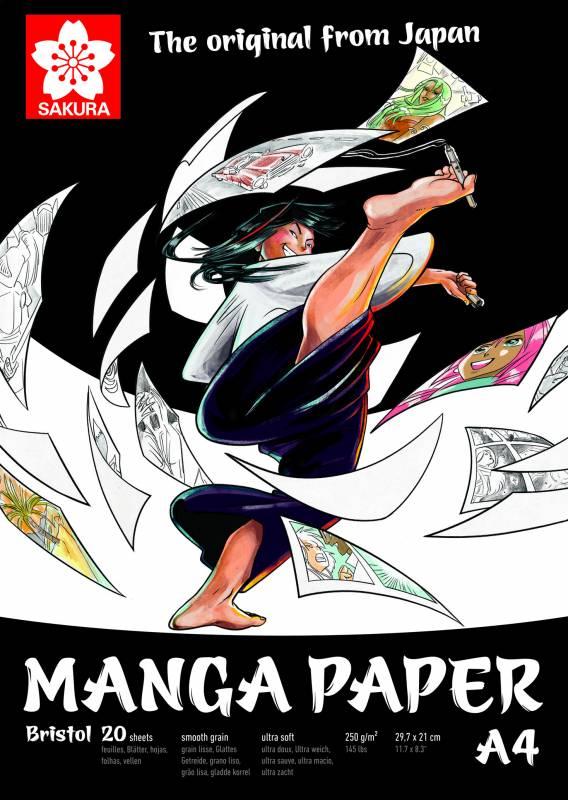 

Альбом для рисования A4 Sakura MANGA Sakura 20л (8712079398484)