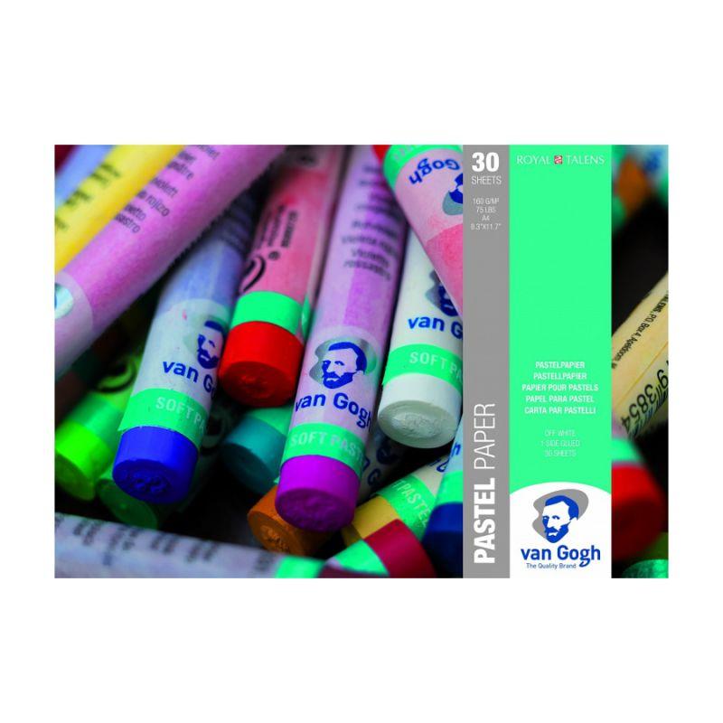 

Склейка A4 Royal Talens Van Gogh 160г/м2 для пастели 30л (8712079396602)