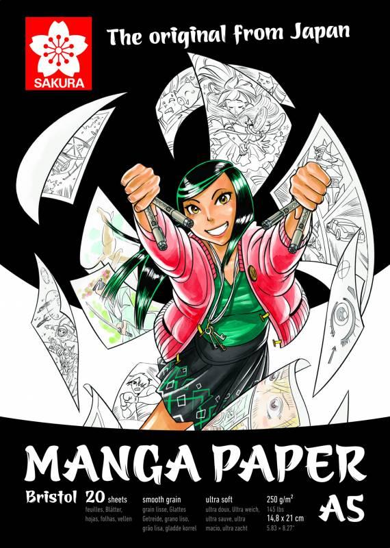 

Альбом для рисования A5 Sakura MANGA Sakura 20л (8712079398491)