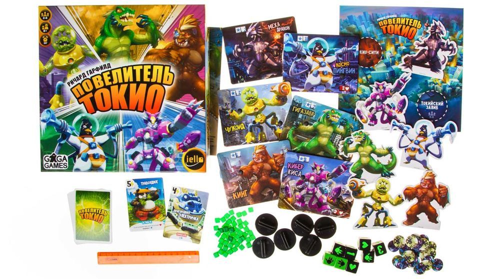 

Настольная игра GaGa Games Повелитель Токио (King of Tokyo)