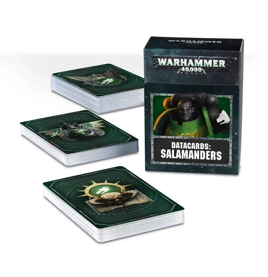 

Настольная игра Games Workshop Вархаммер 40000 Инфокарты Ордена Саламандры (Warhammer 40000: Salamanders Datacards )