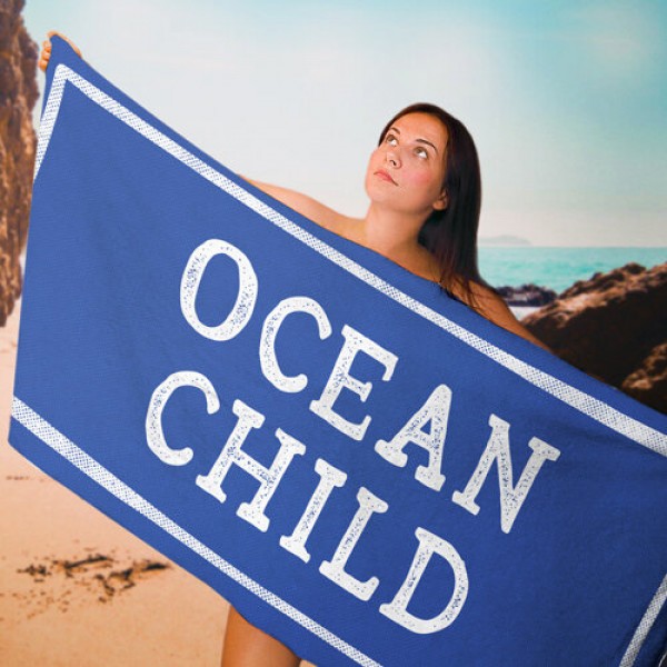

Полотенце большое с принтом Ocean child Present большое полотенце с принтом 150х70 см