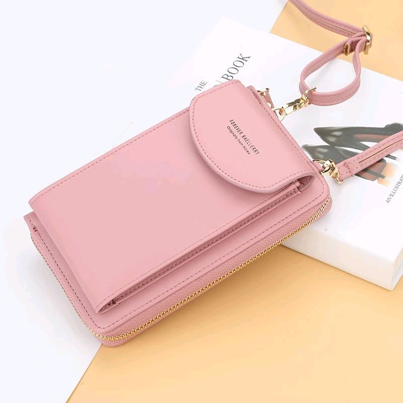 

Кошелек-клатч женский 3-в-1 Baellerry N8591 Light Pink