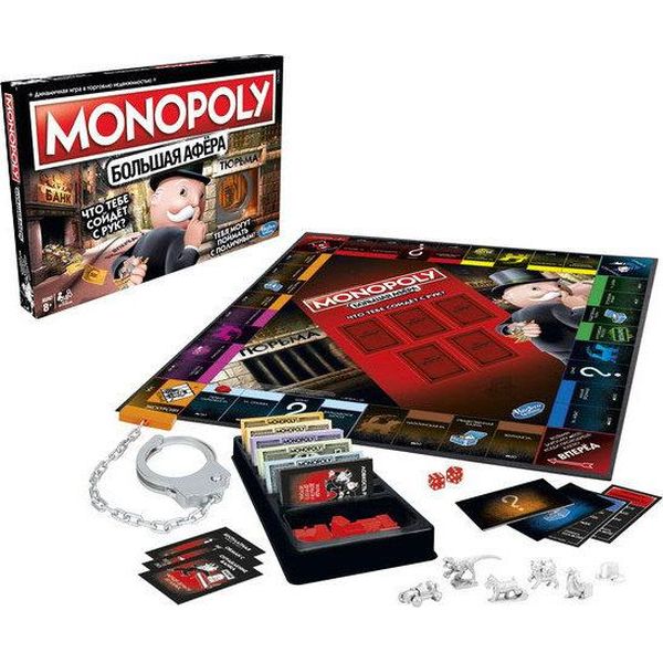 

Настільна гра "Монополія: велика афера" Hasbro (563234786)