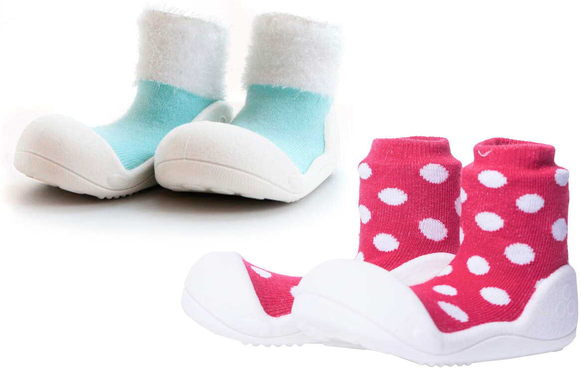 

Набор обуви для малышей Attipas Macaron Sky+Polkadot Red 12,6-13,5 см 22,5