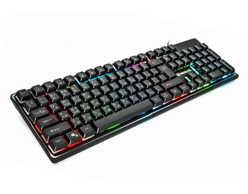 

Клавиатура REAL-EL Comfort 7011 Backlit Black USB