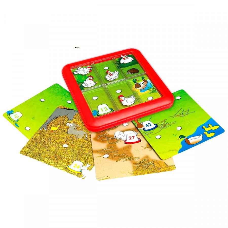 

Настольная игра Smart Games Переполох в курятнике (укр) (Chicken Shuffle (ukr))