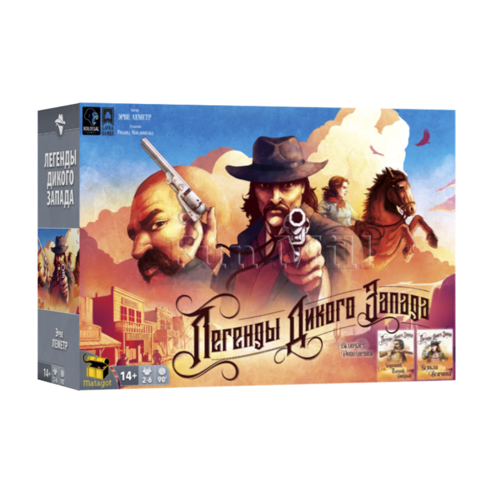 

Настольная игра Лавка игр Легенды Дикого Запада (Western Legends)