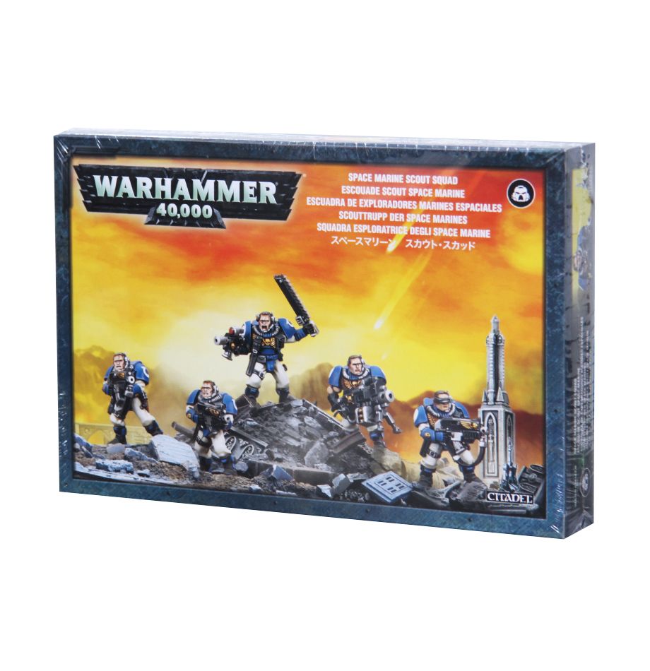 

Настольная игра Games Workshop Вархаммер 40000 Скауты Космического Десанта (Warhammer 40000: Space Marine Scouts)