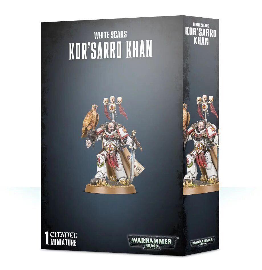 

Настольная игра Games Workshop Вархаммер 40000 Кор'сарро Хан Примарис из Белых Шрамов (Warhammer 40000: White Scars Kor'sarro Khan)
