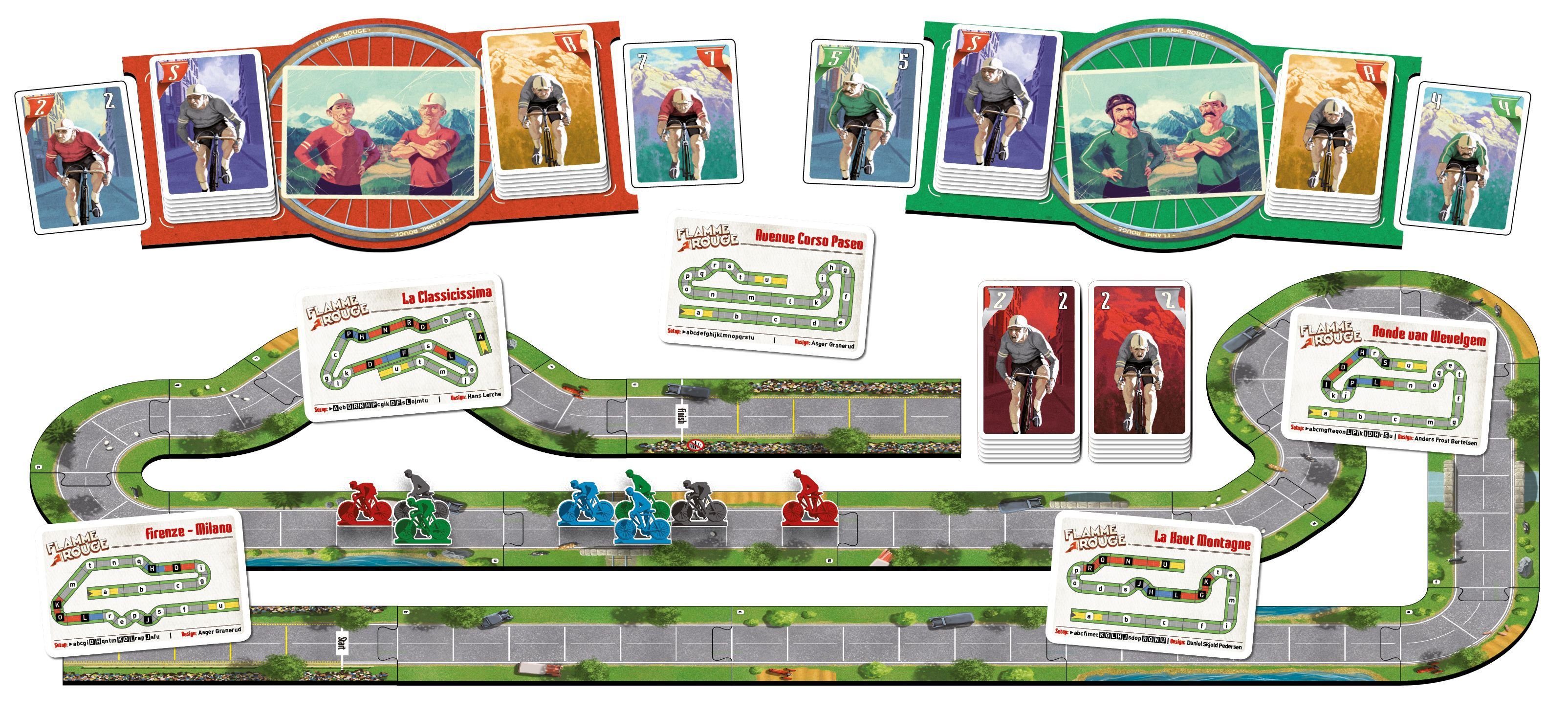 

Настольная игра Лавка игр Крути педали (Flamme Rouge)