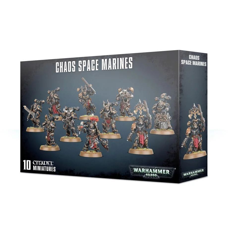 

Настольная игра Games Workshop Вархаммер 40000 Космодесантники Хаоса (Warhammer 40000 Chaos Space Marines )
