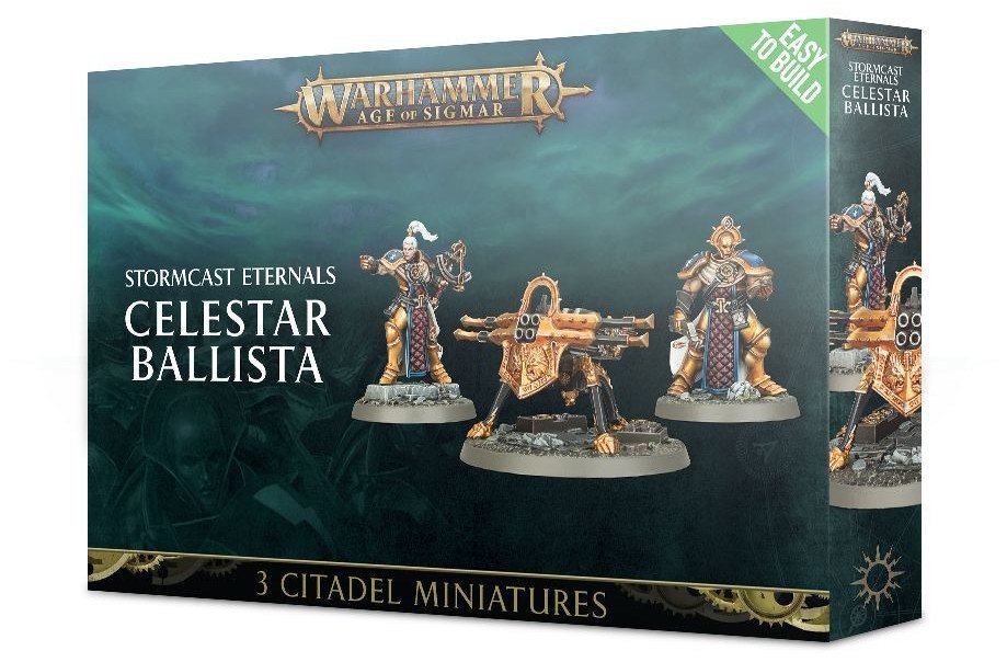 

Настольная игра Games Workshop Эпоха Сигмара Целестар Баллиста Громорожденных (Age of Sigmar Stormcast Eternals Celestar Ballista)