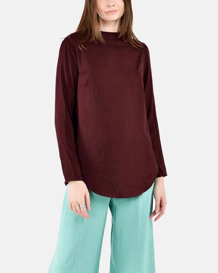 

Блузы с длинным рукавом H&M Бордовый M 2933316362563