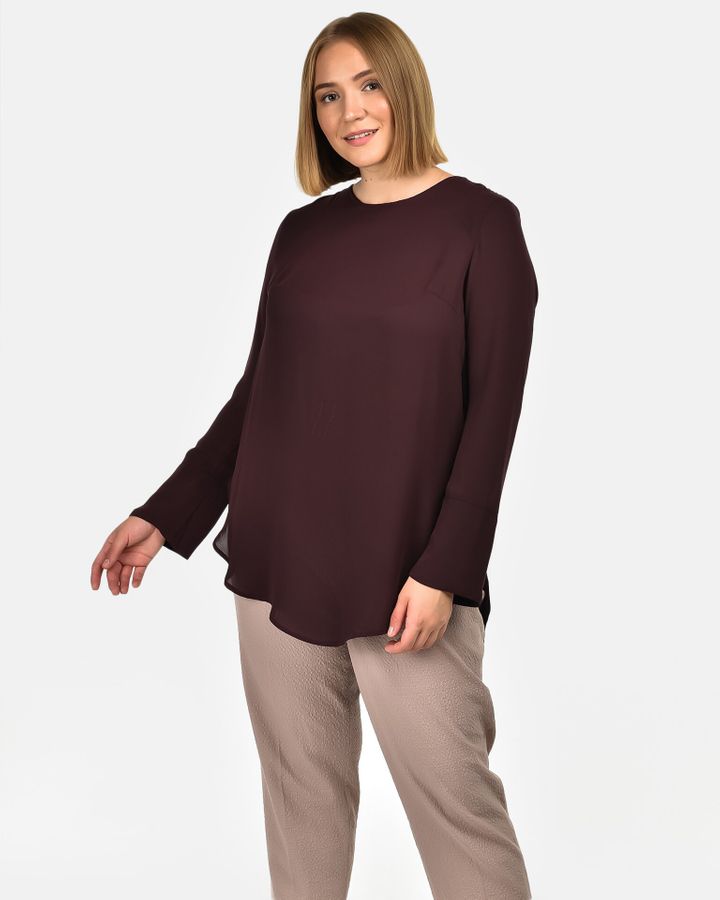 

Блузы с длинным рукавом H&M Бордовый L 2934717668506